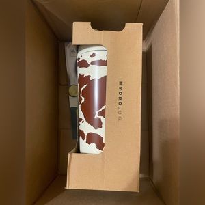 Hydrojug Brown Cow Steel SHKR - Stainless steel shaker bottle